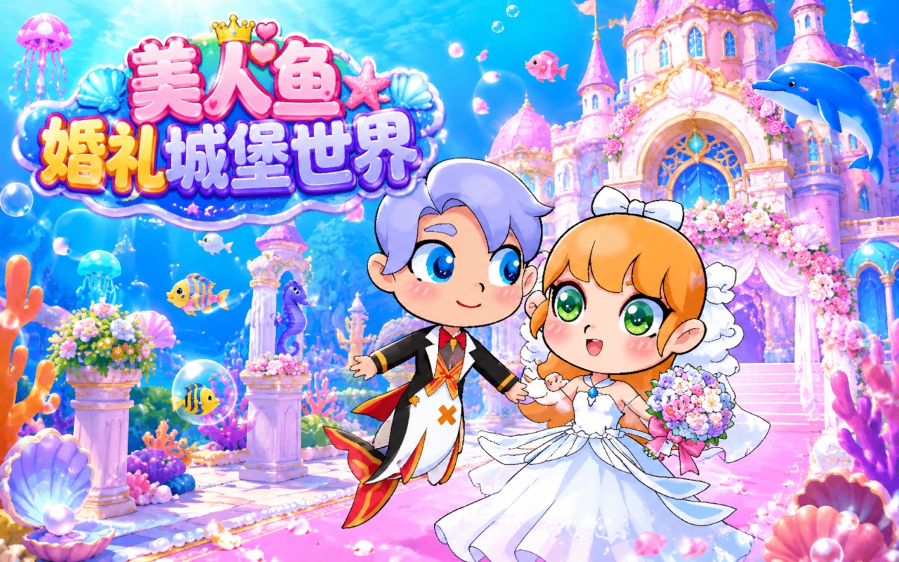美人鱼婚礼城堡世界