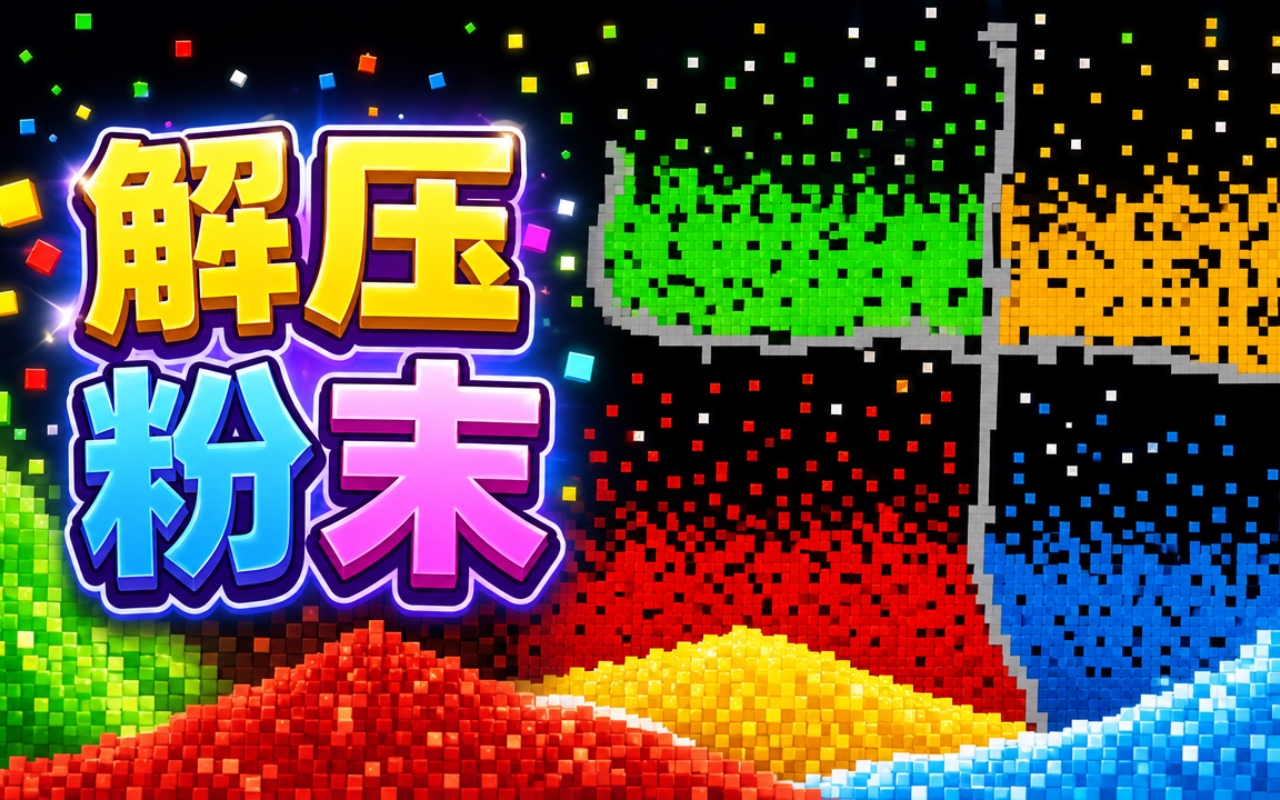 解压粉末