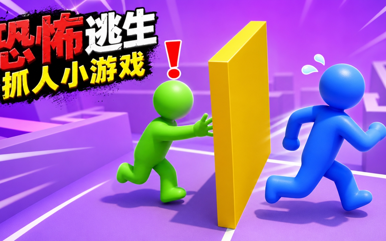 恐怖逃生抓人小游戏