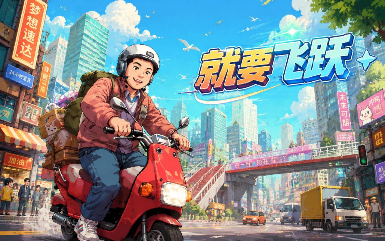 就要飞跃