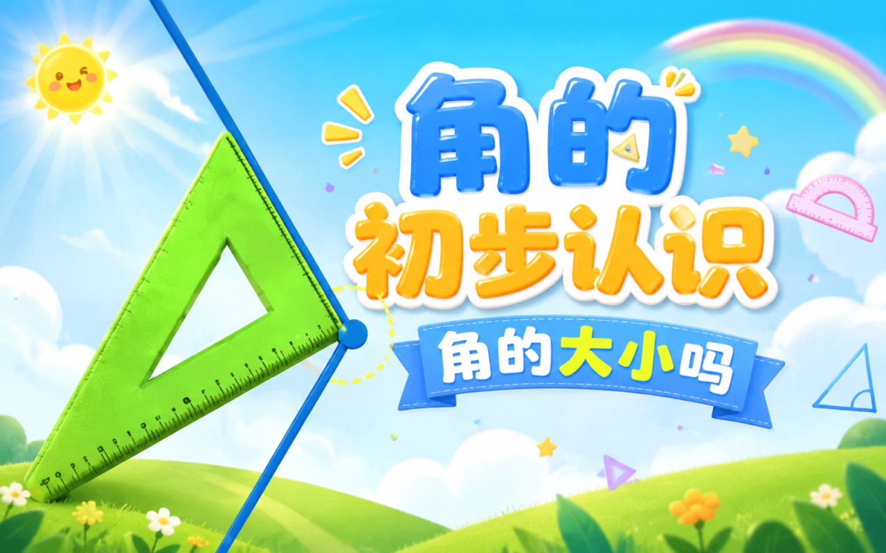 角的初步认识角的大小吗