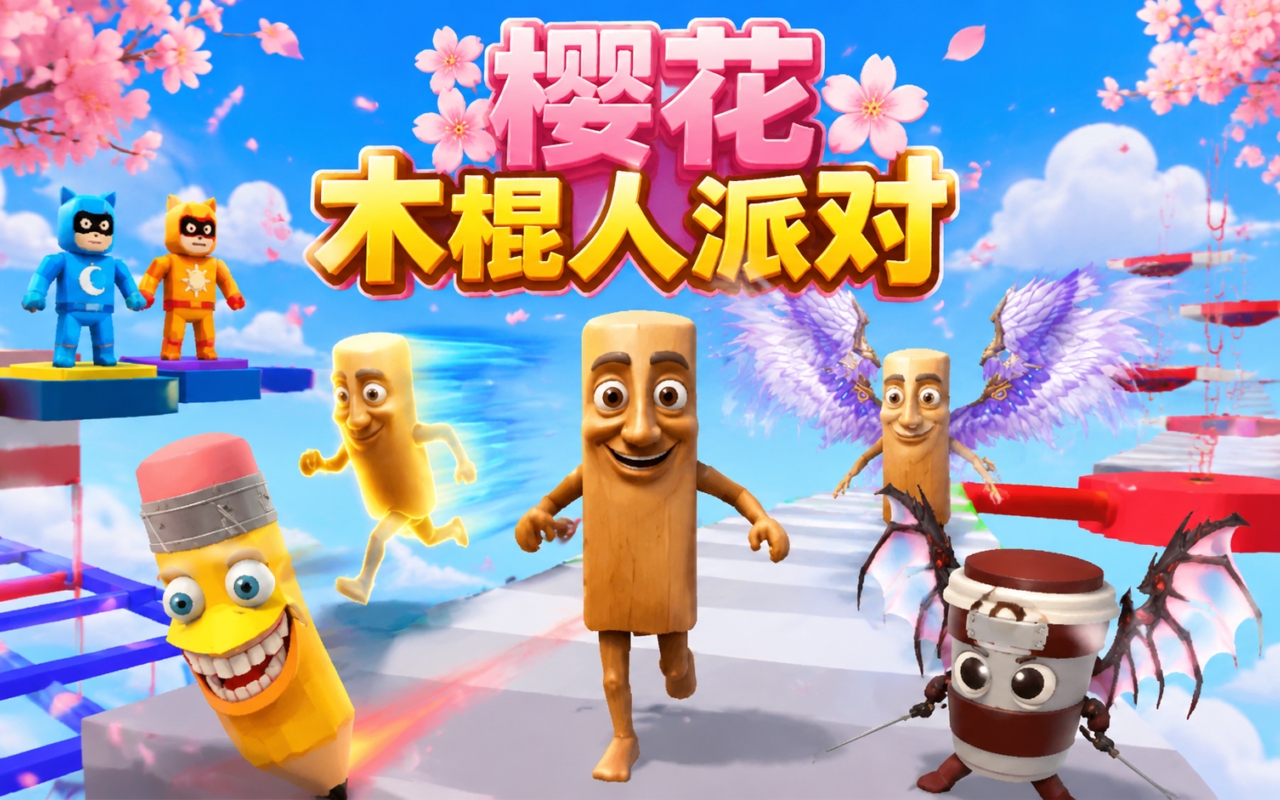 樱花木棍人派对