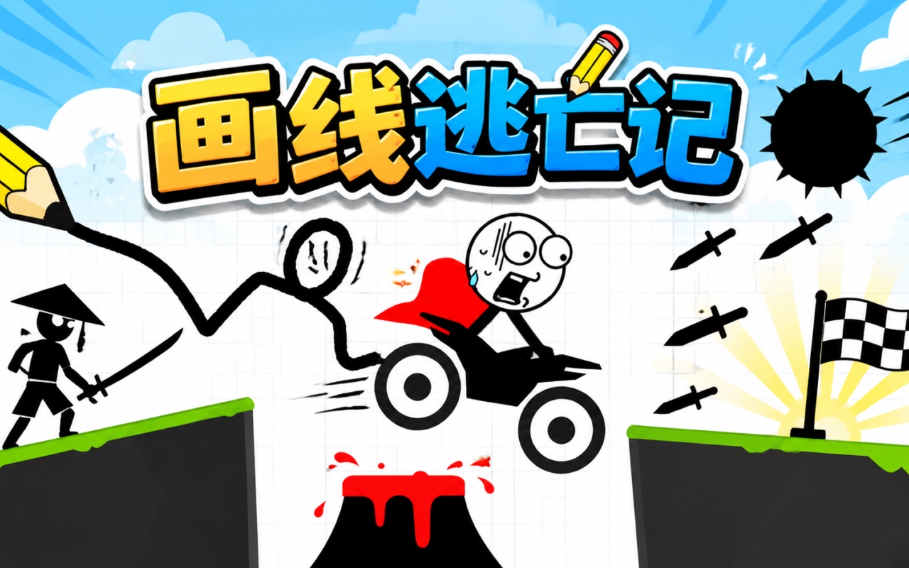 画线逃亡记