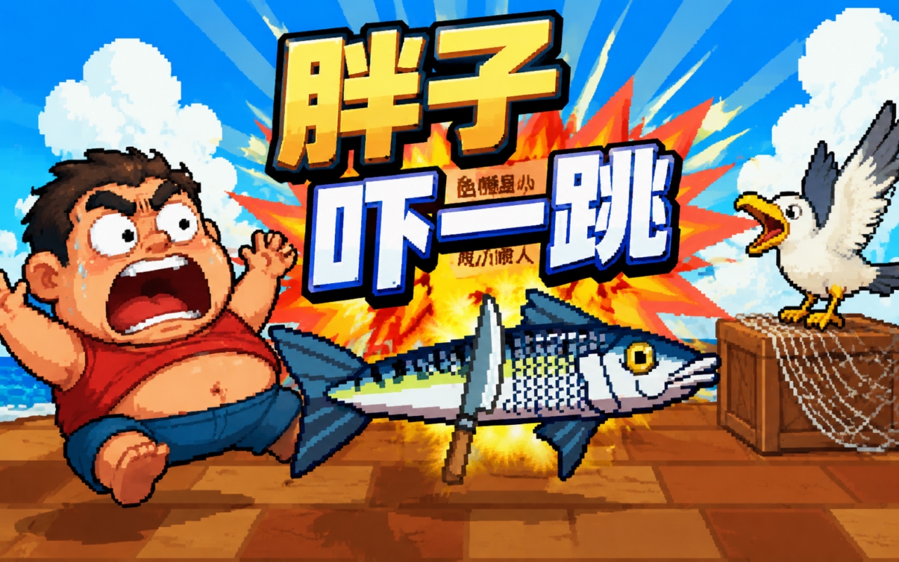 胖子吓一跳