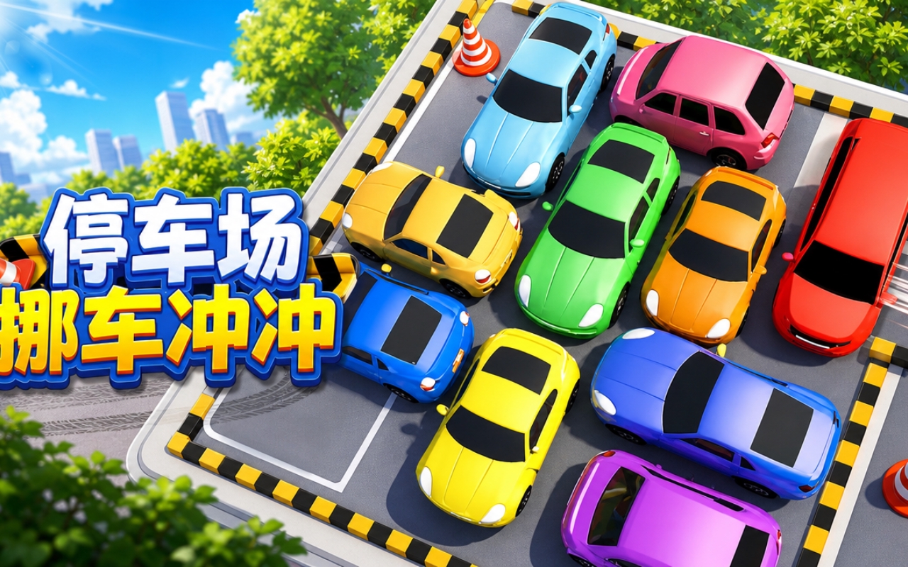 停车场挪车冲冲