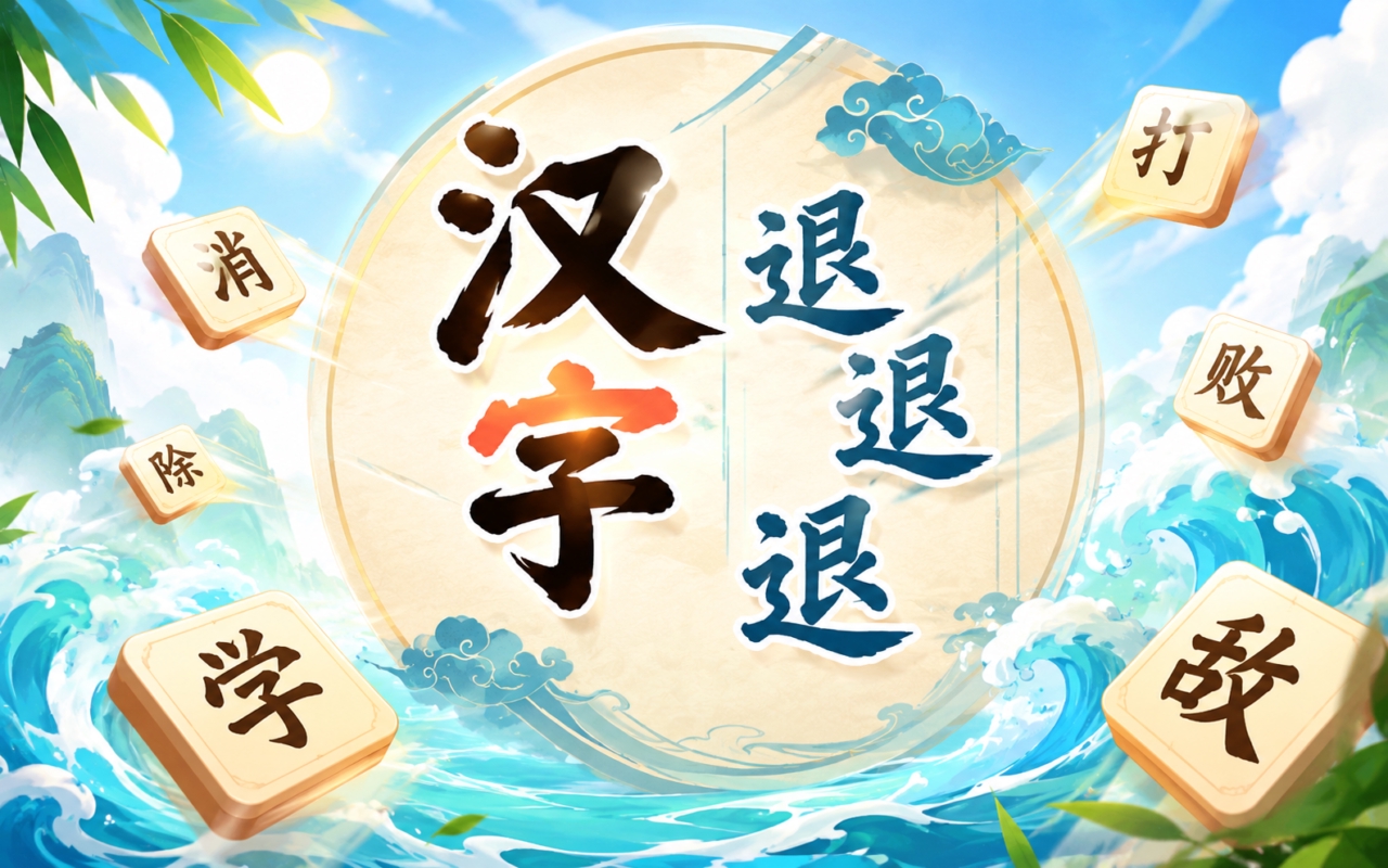 汉字退退退