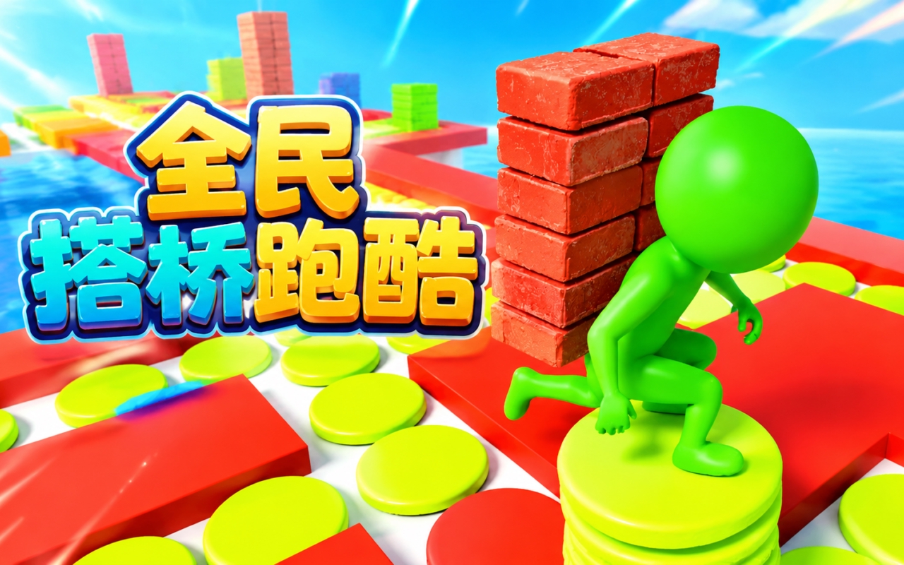 全民搭桥跑酷