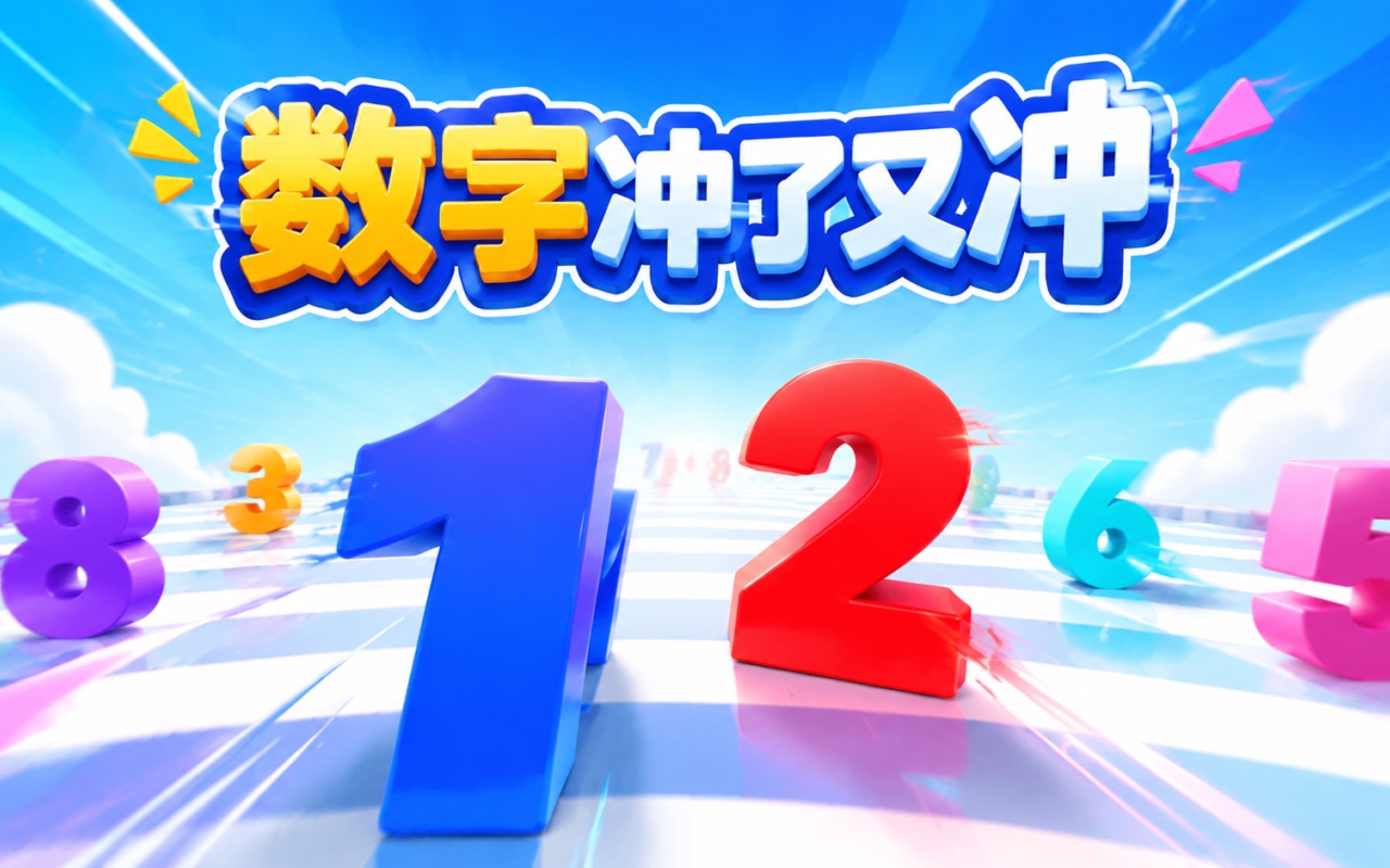 数字冲了又冲