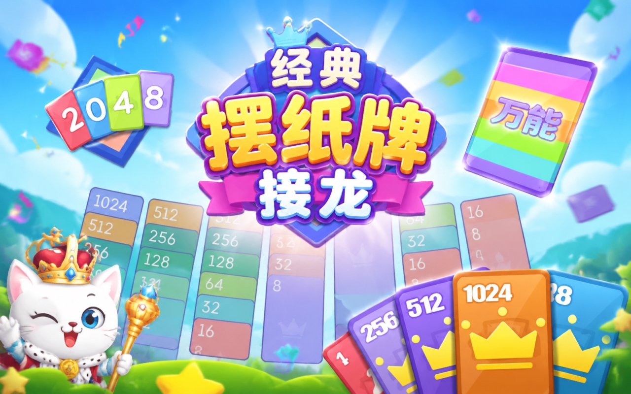 经典摆纸牌接龙