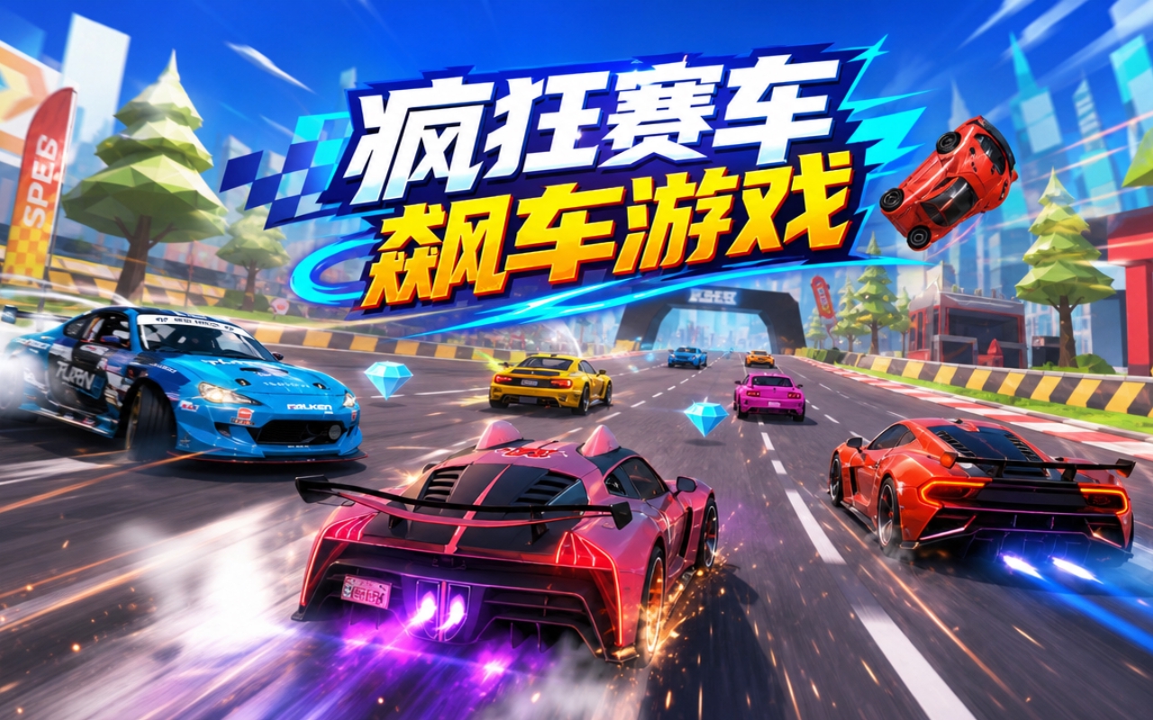 疯狂赛车飙车游戏