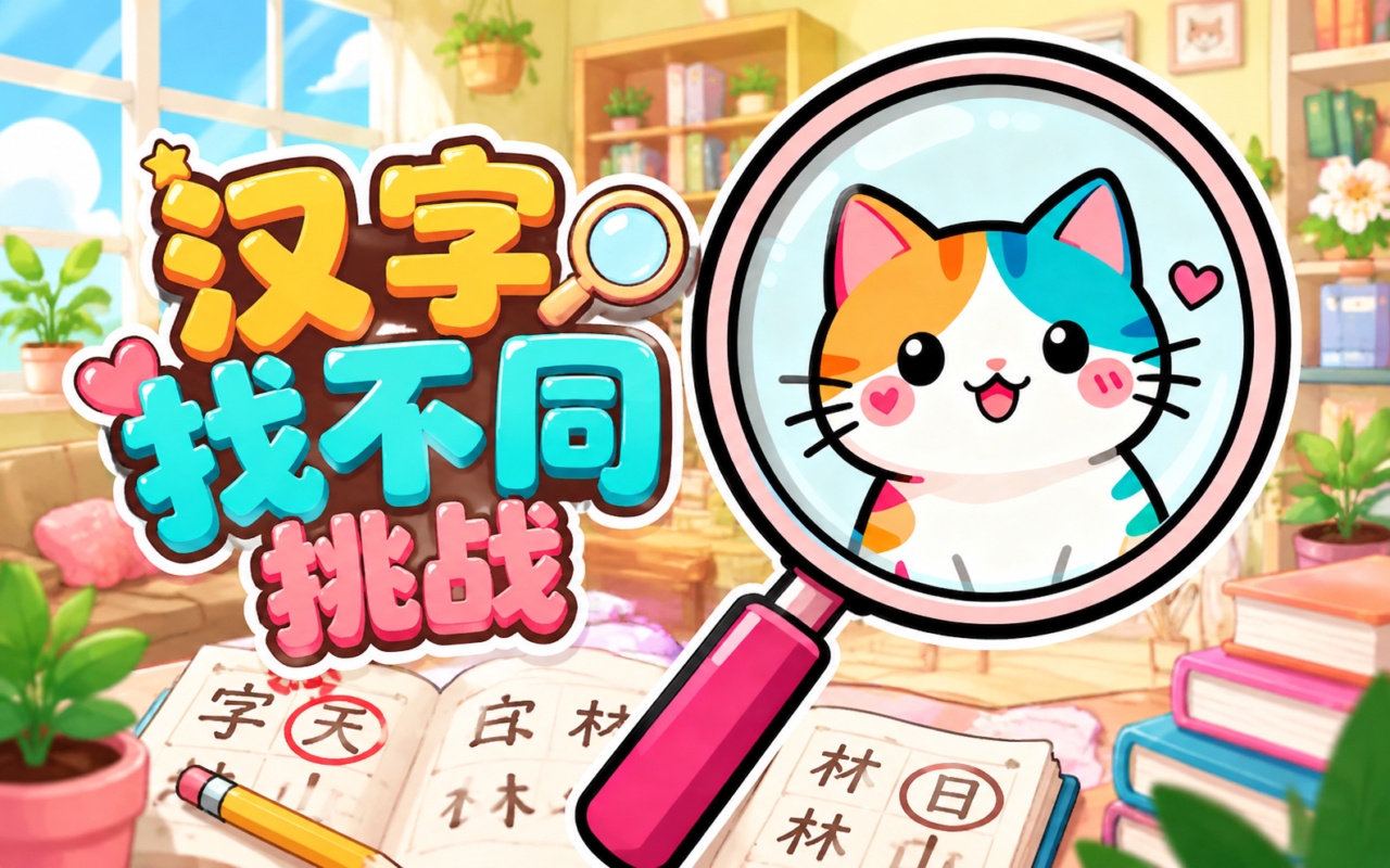 汉字找不同挑战
