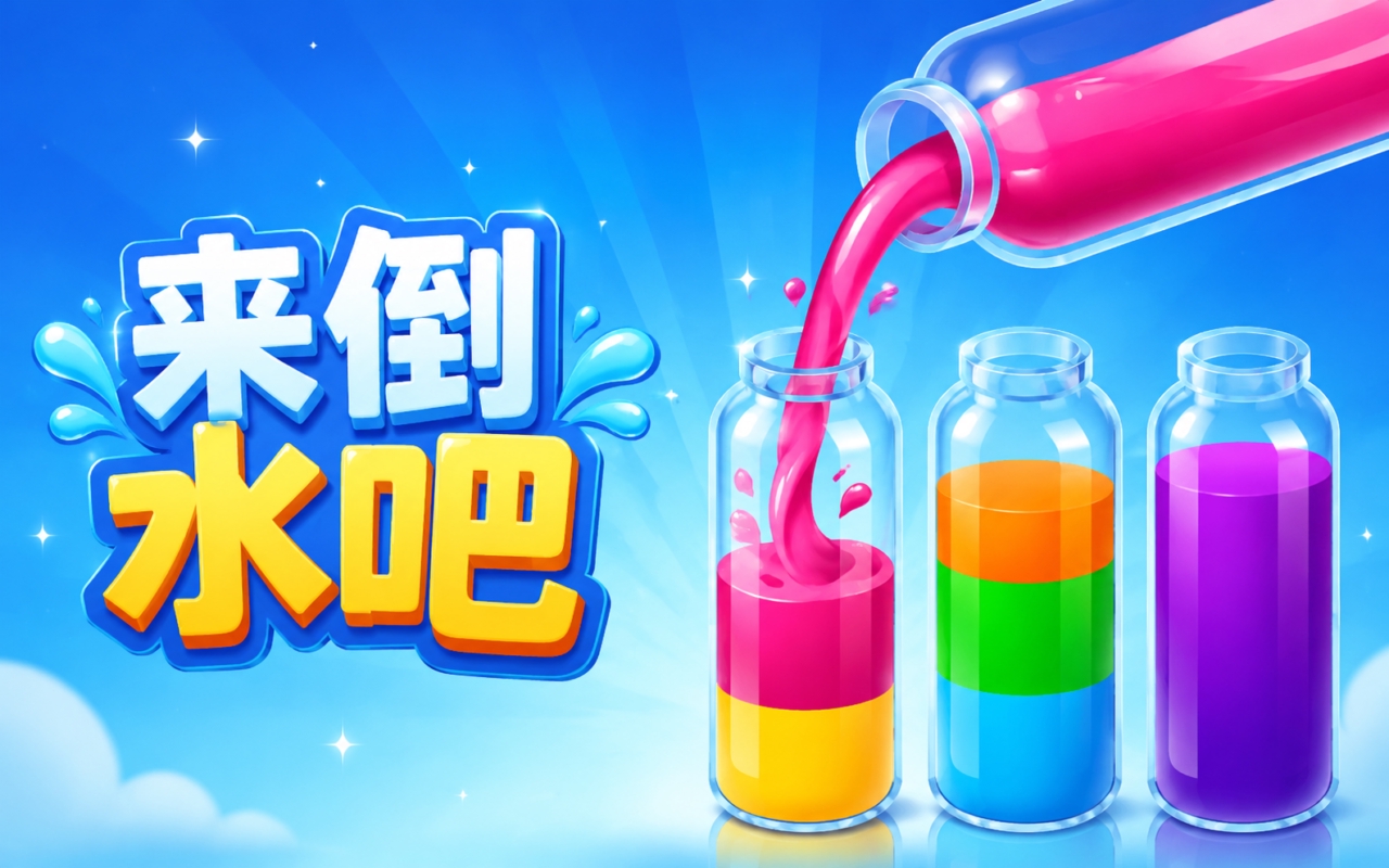 来倒水吧