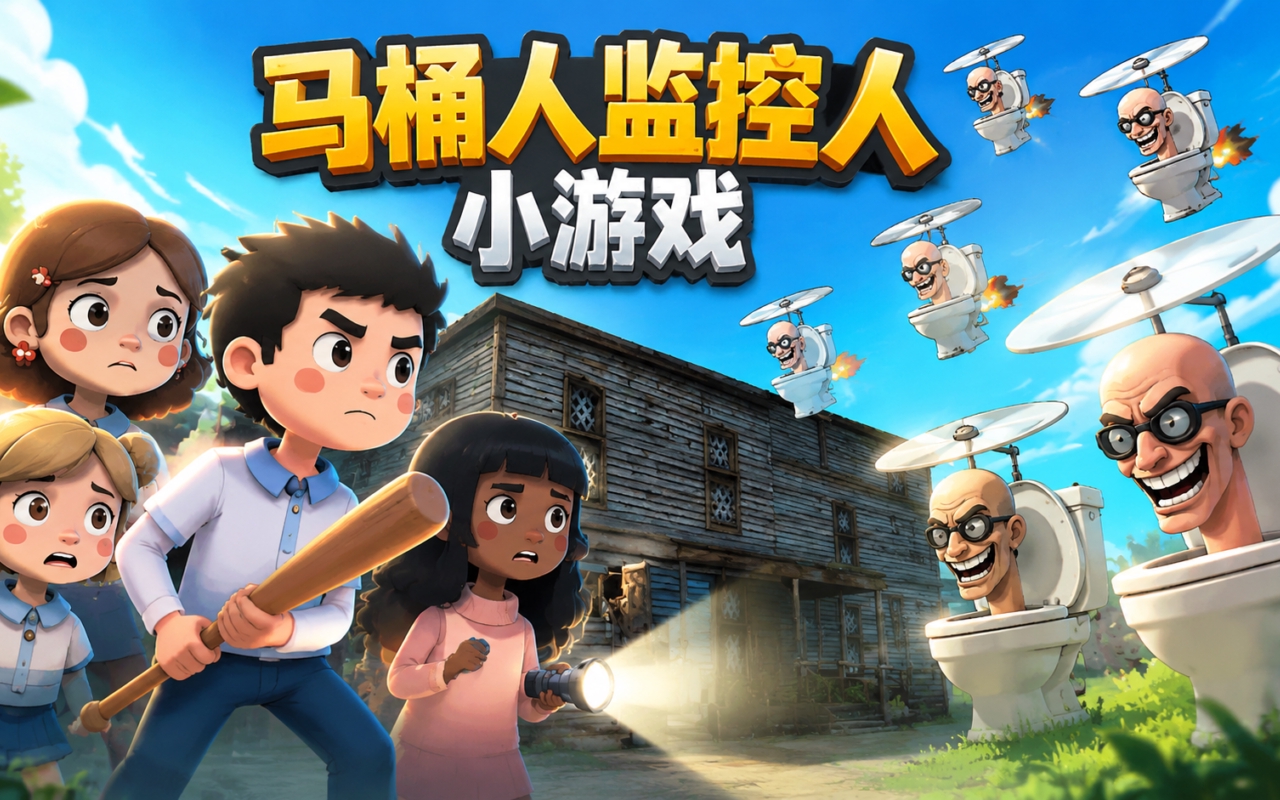 马桶人监控人小游戏