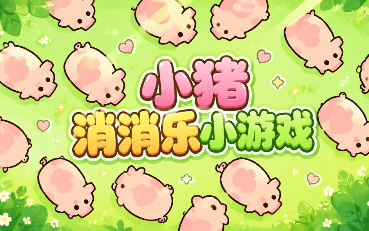 小猪消消乐小游戏