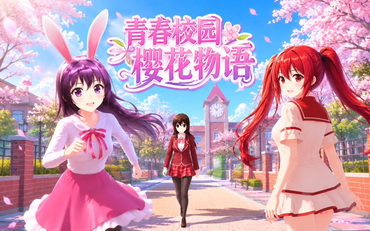 青春校园樱花物语