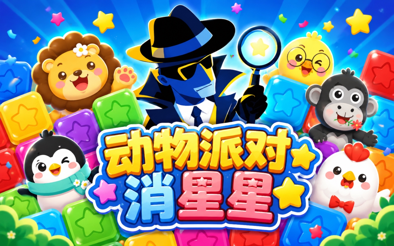 动物派对消星星
