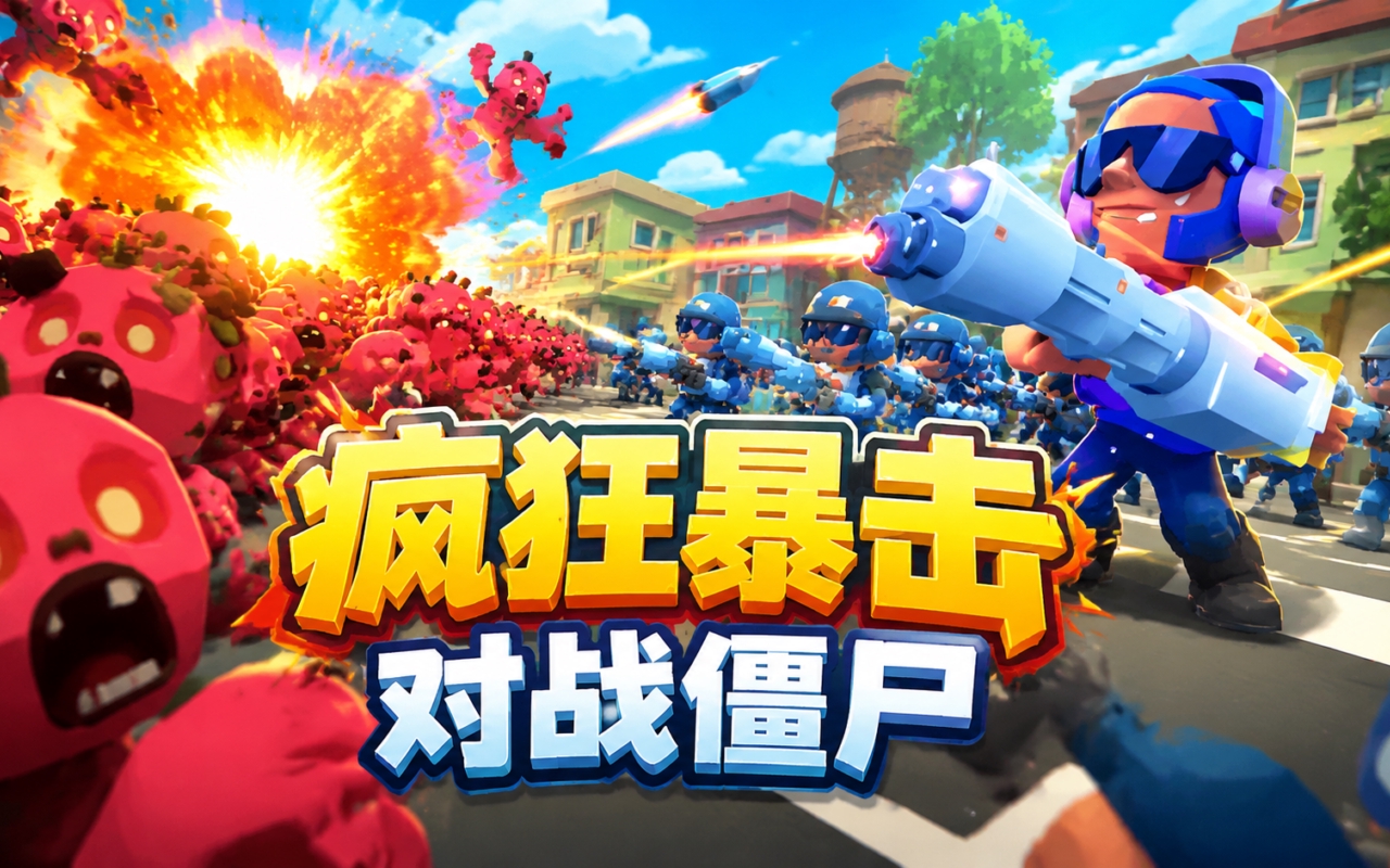 疯狂暴击对战僵尸