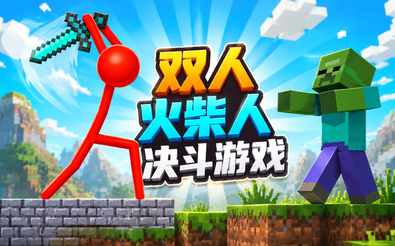 双人火柴人决斗游戏