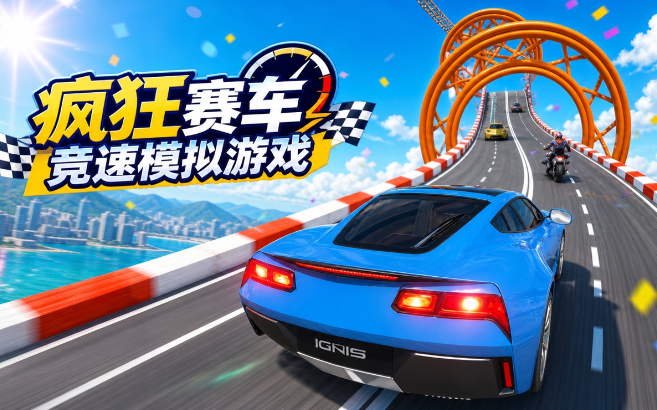 疯狂赛车竞速模拟游戏