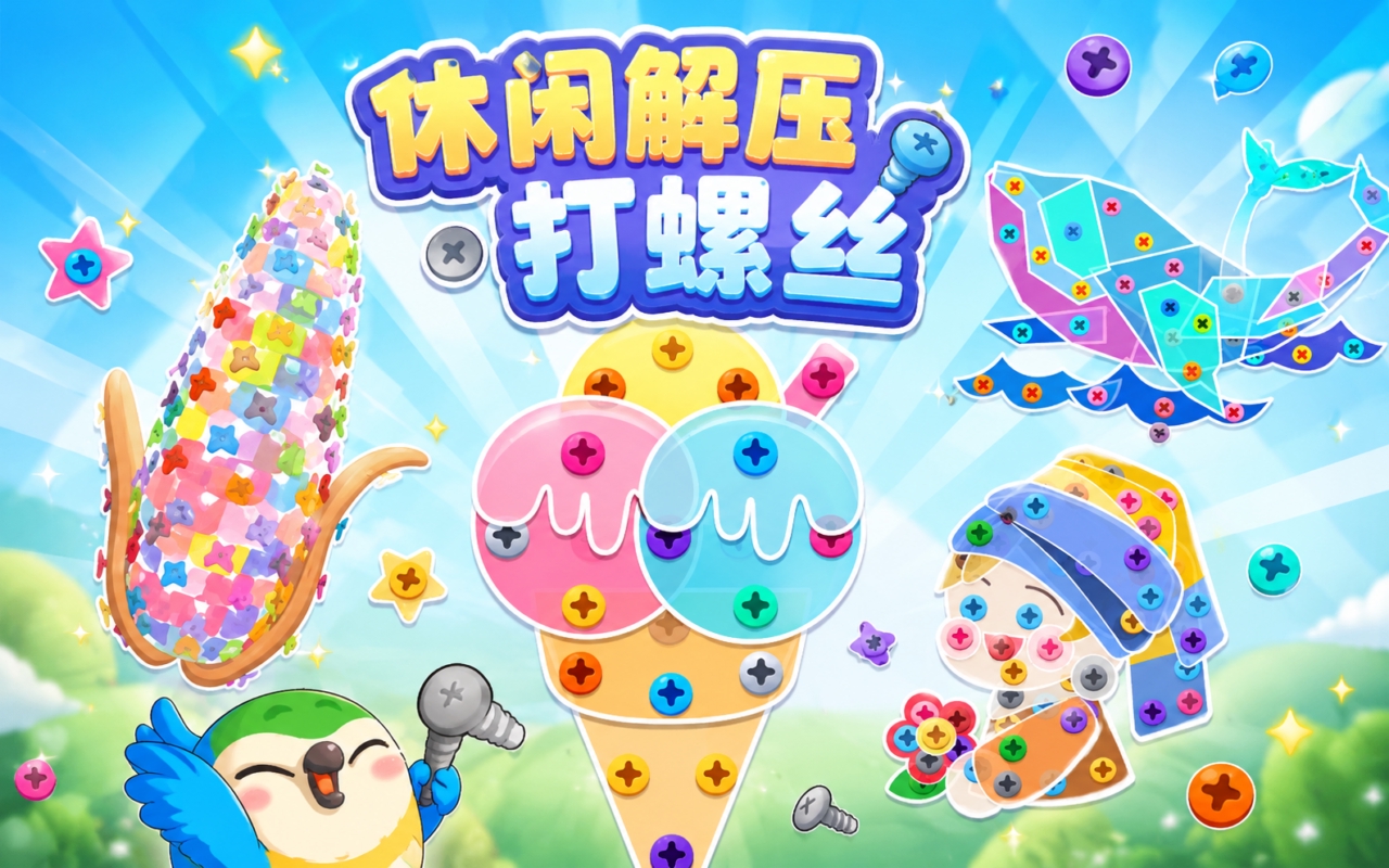 休闲解压打螺丝