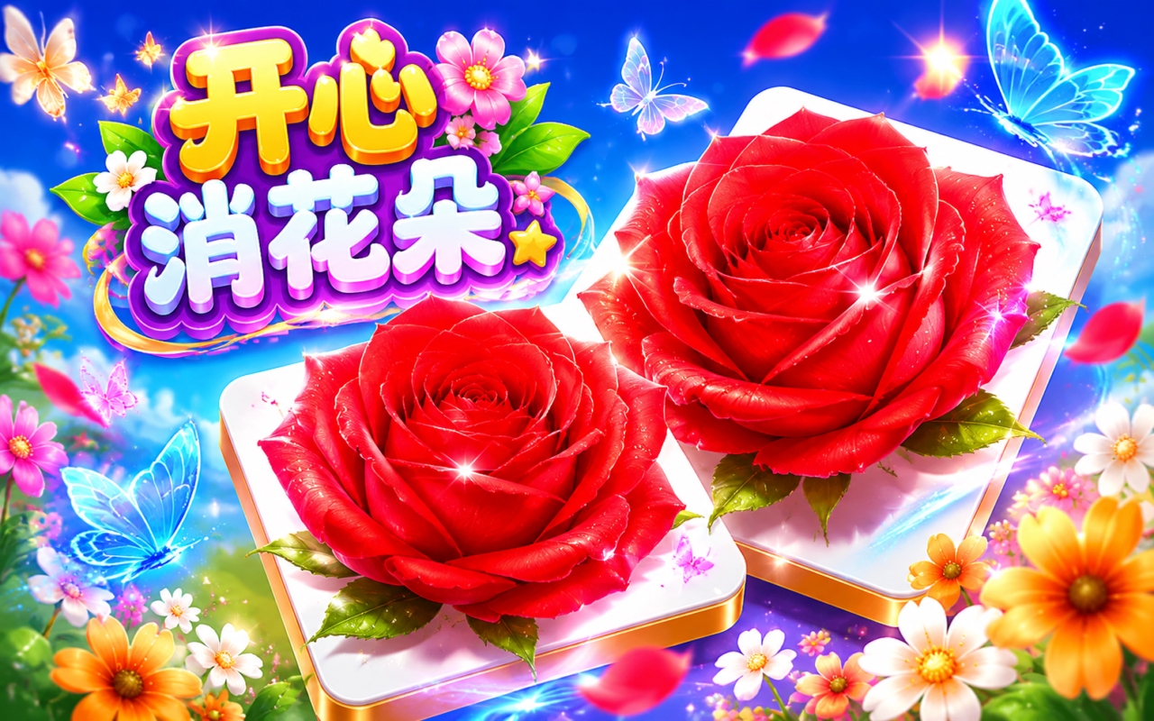 开心消花朵