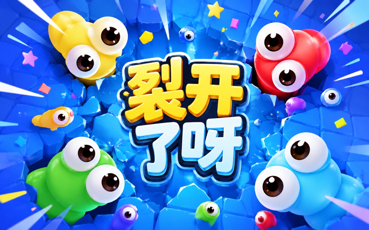 裂开了呀