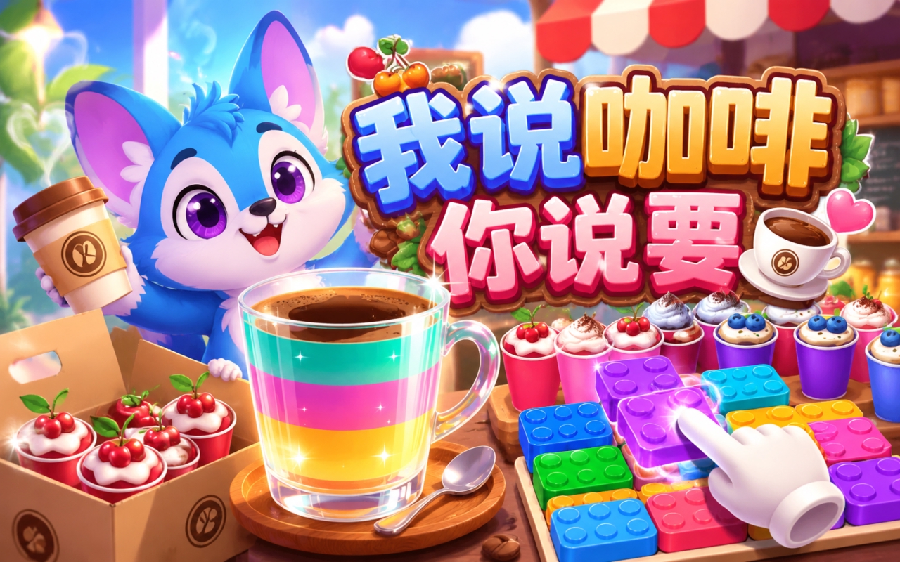 我说咖啡你说要