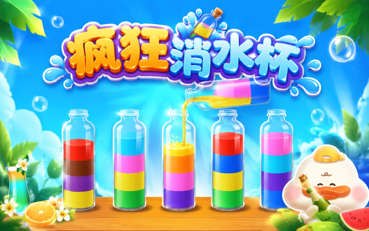 疯狂消水杯