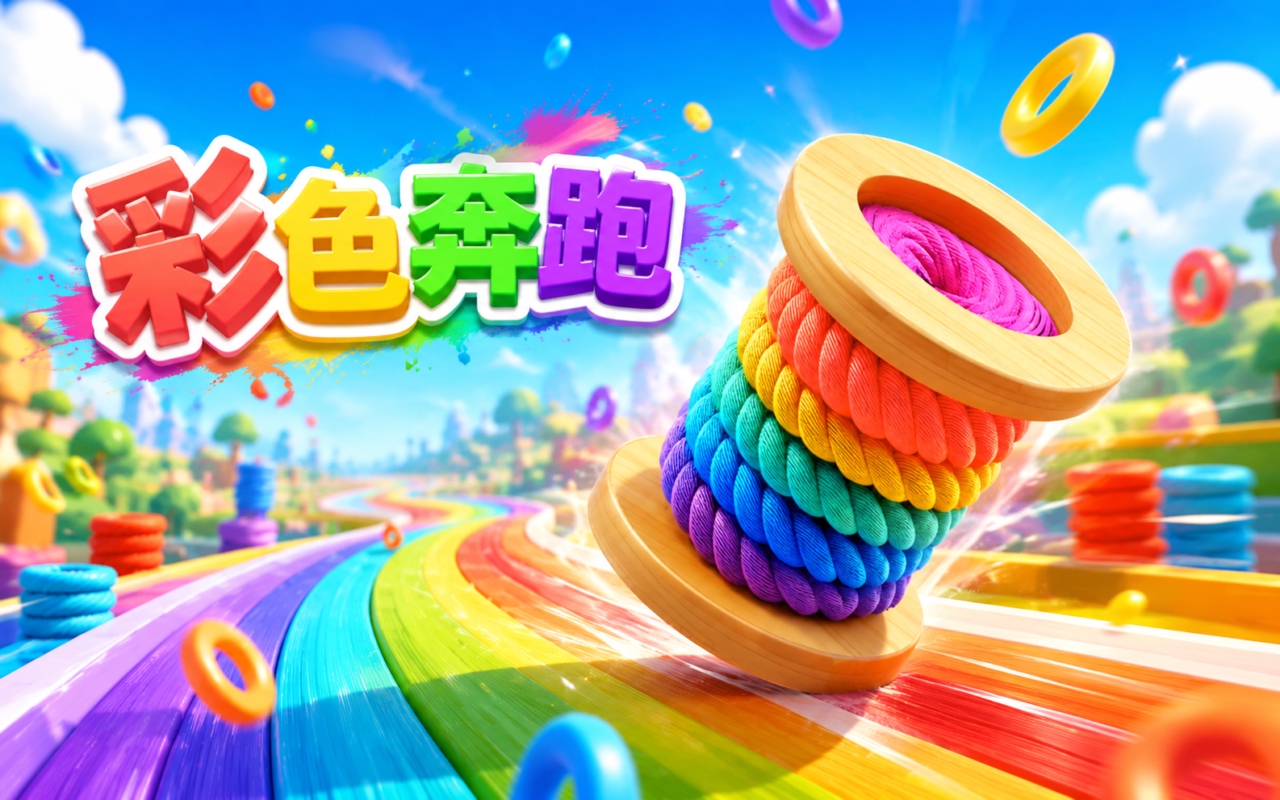 彩色奔跑