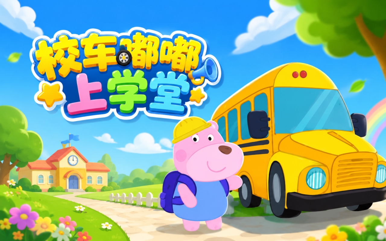校车嘟嘟上学堂