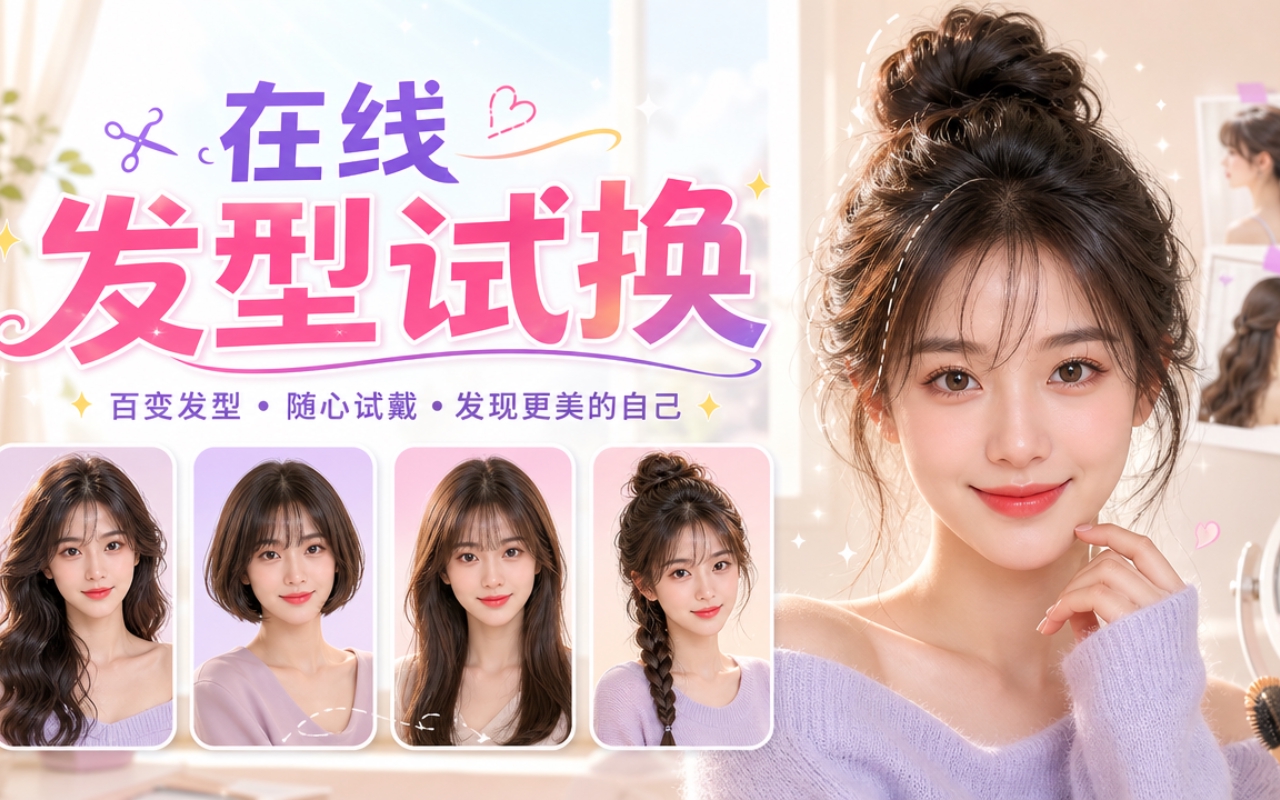 在线发型试换