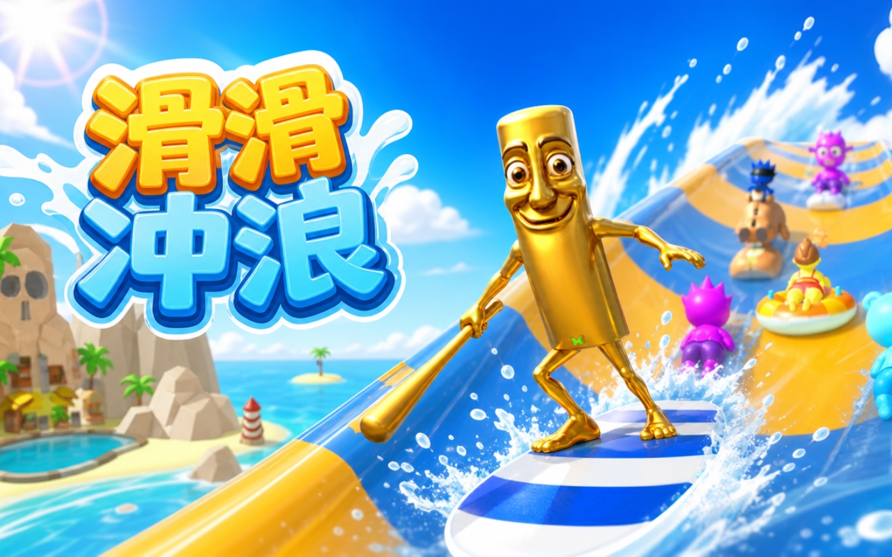 滑滑冲浪