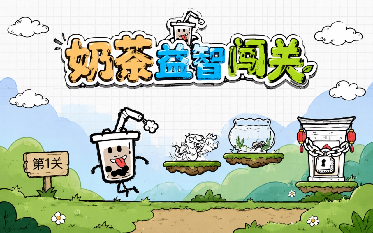 奶茶益智闯关