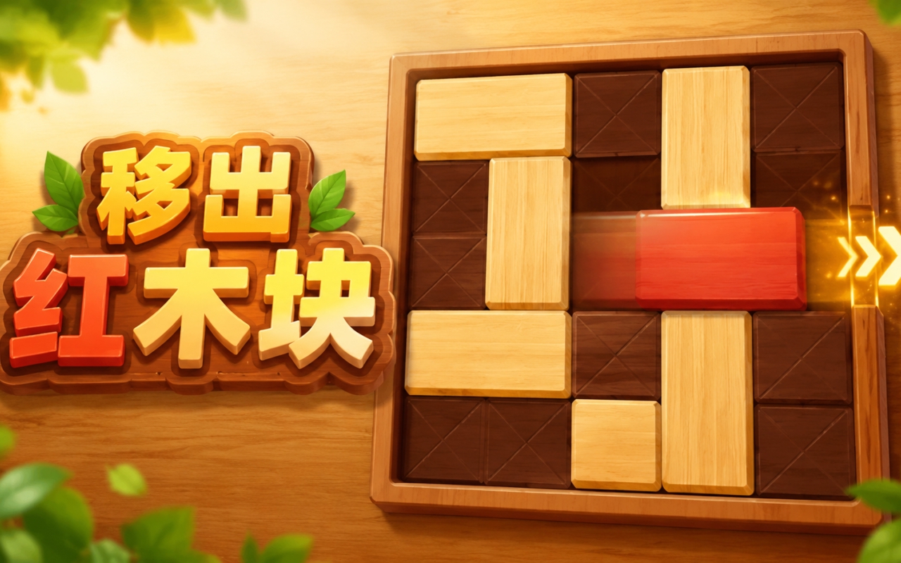 移出红木块