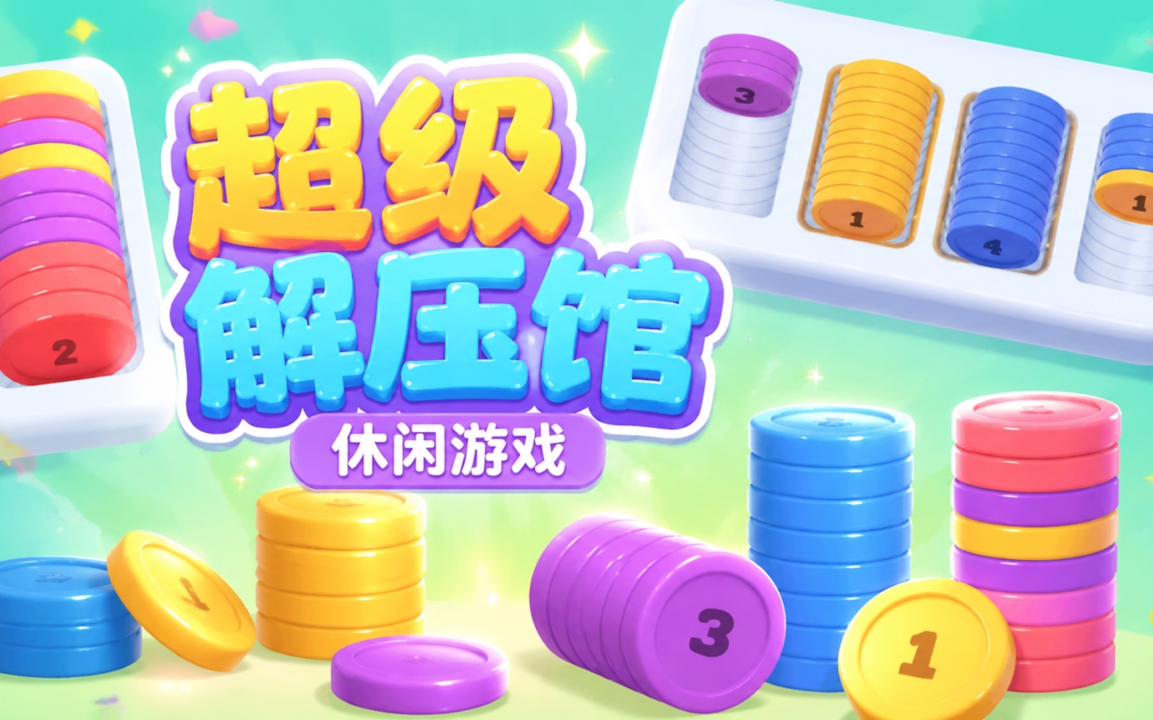 超级解压馆休闲游戏