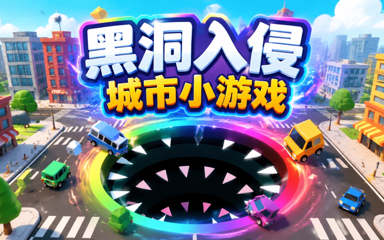 黑洞入侵城市小游戏