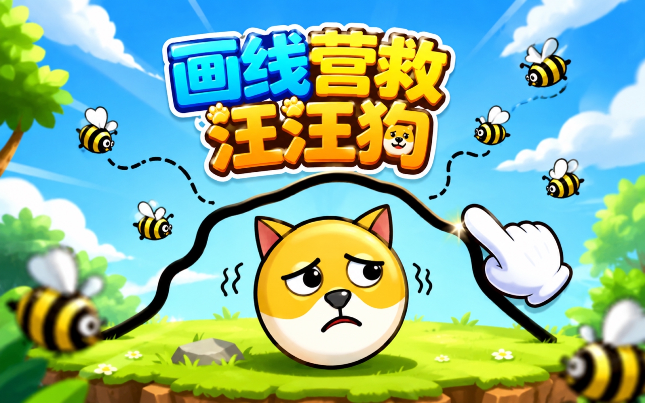 画线营救汪汪狗