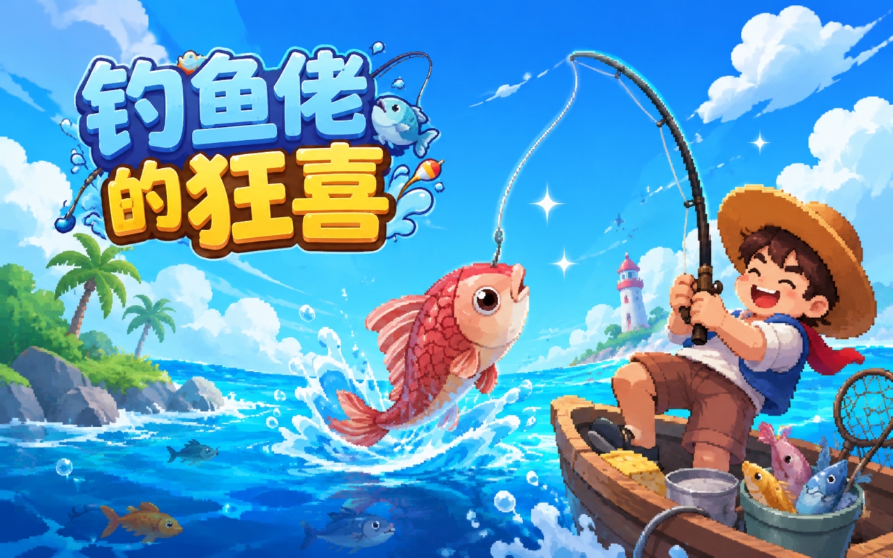 钓鱼佬的狂喜