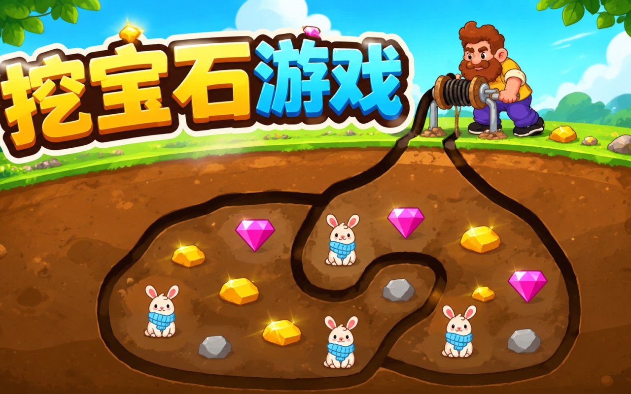 挖宝石游戏