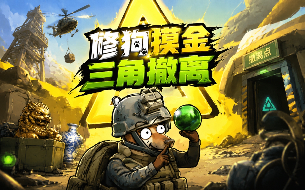 修狗摸金三角撤离