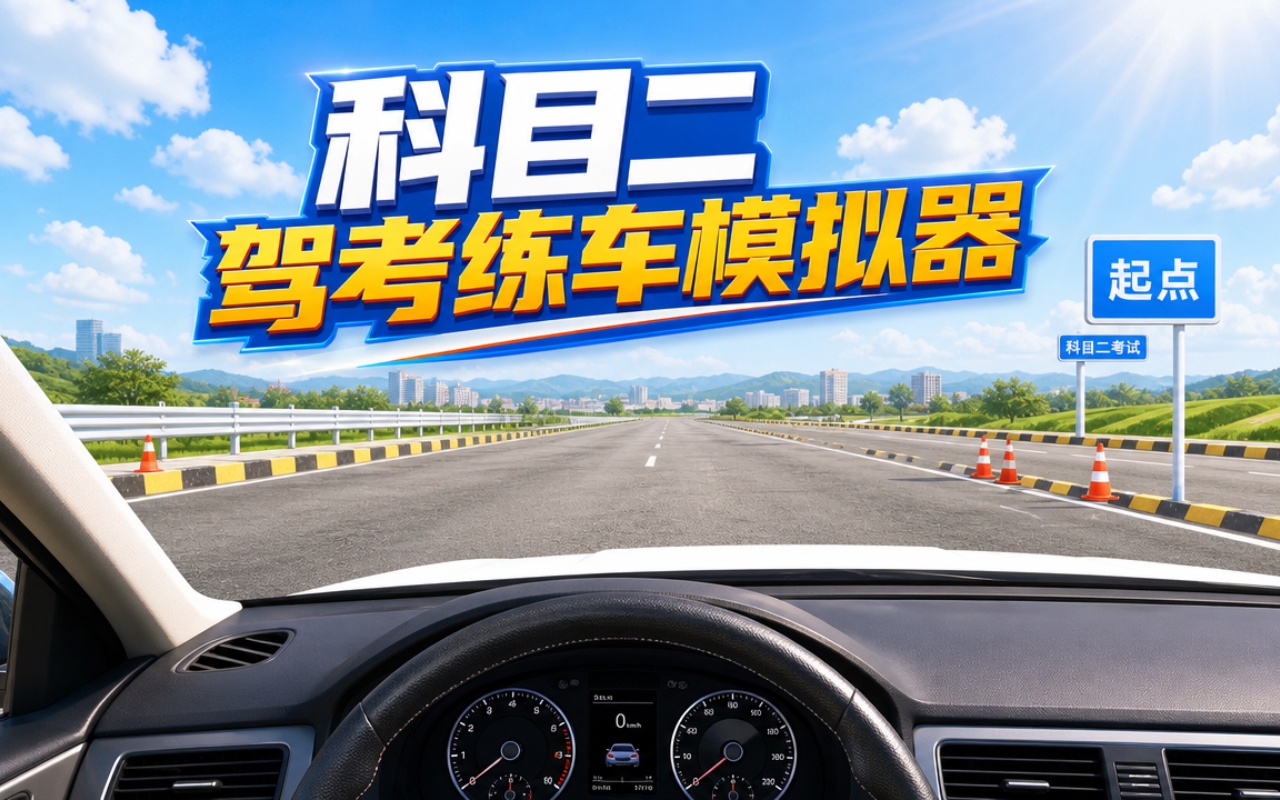 科目二驾考练车模拟器