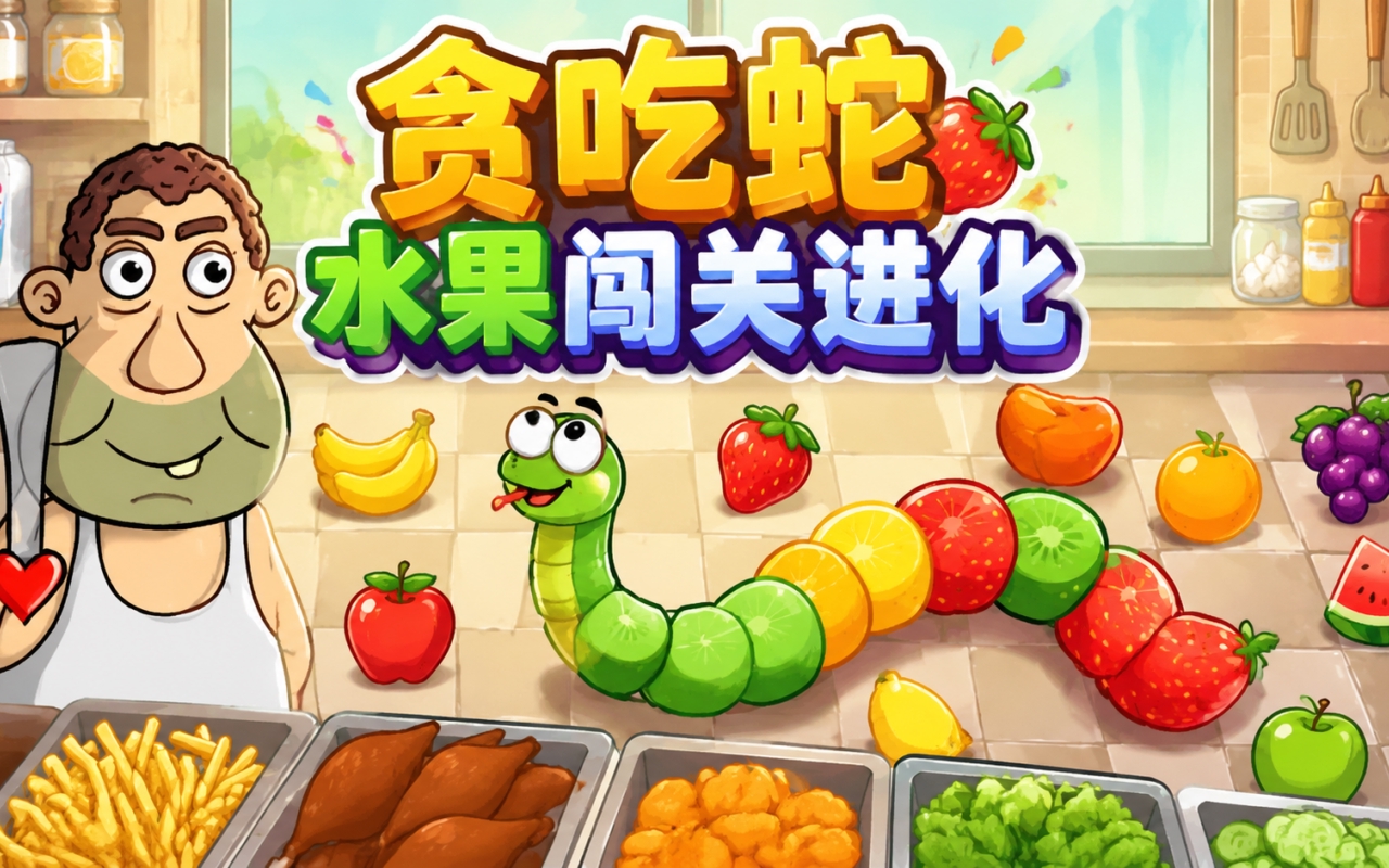 贪吃蛇水果闯关进化