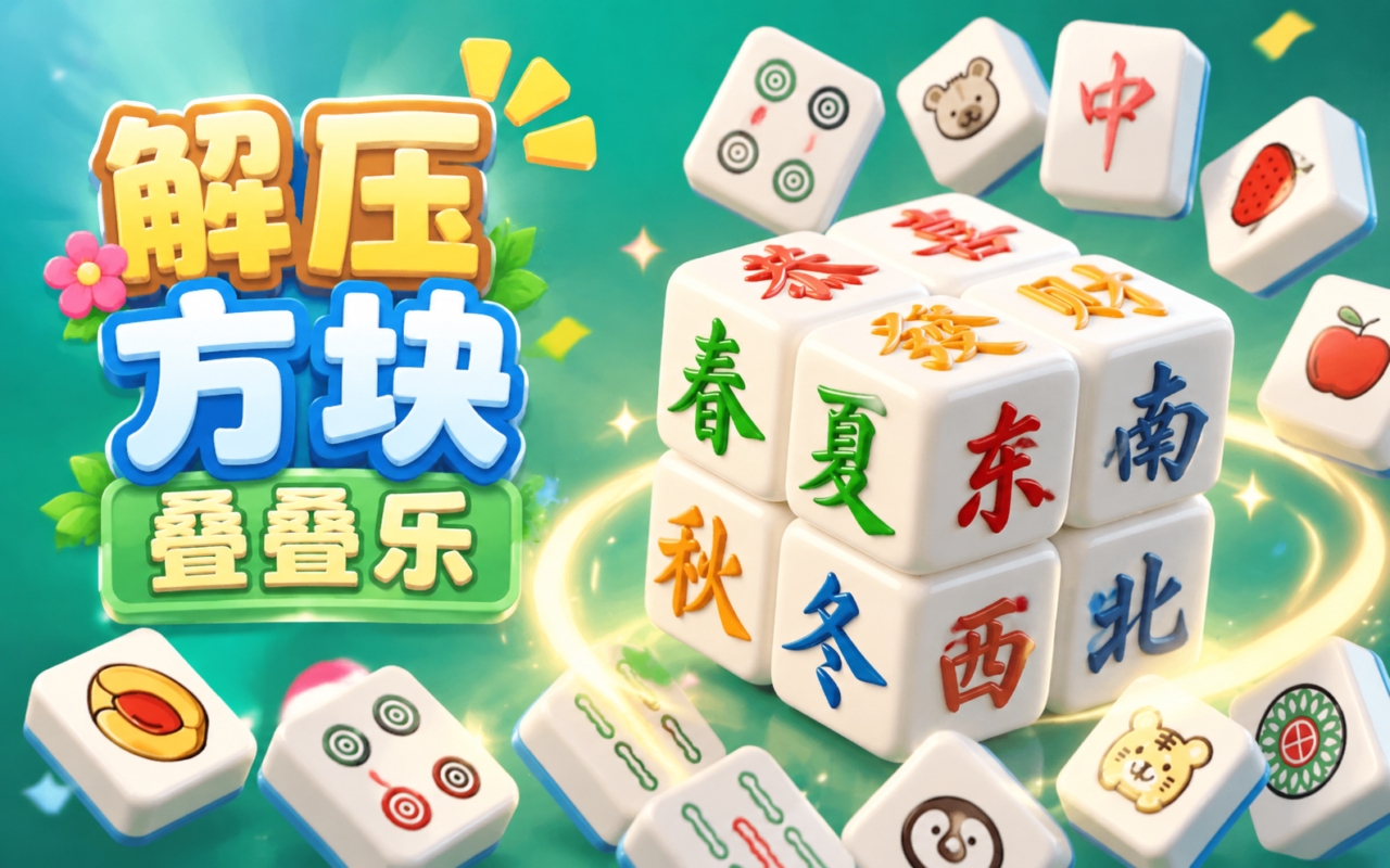 解压方块叠叠乐