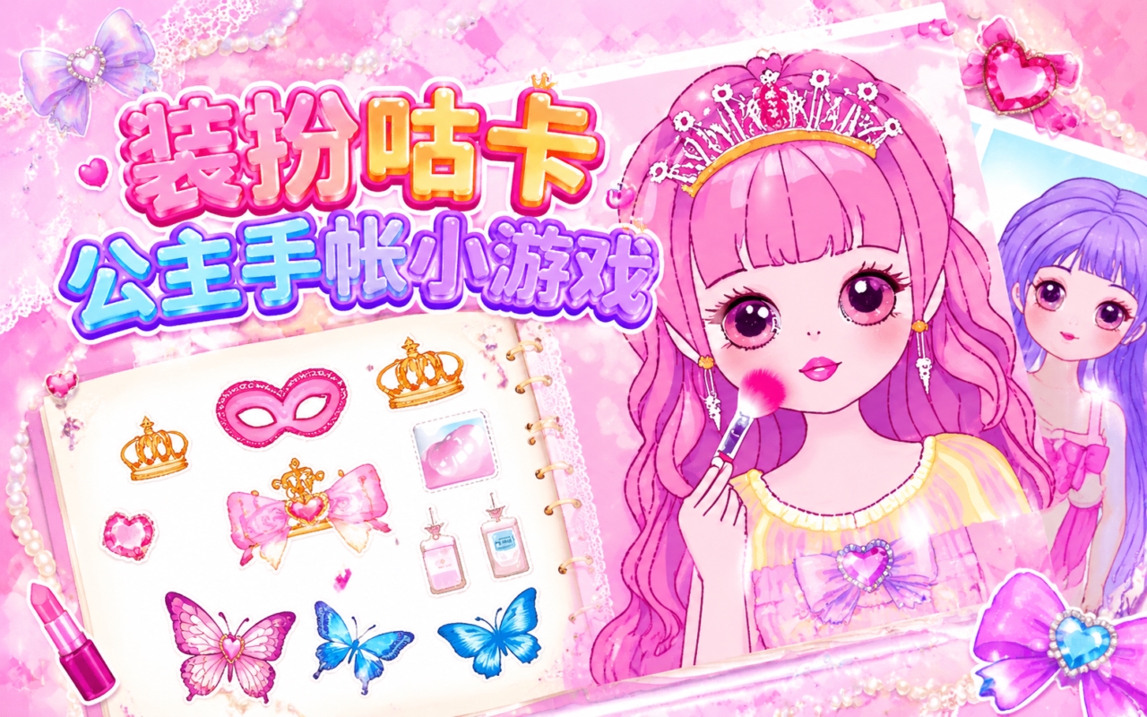 装扮咕卡公主手帐小游戏