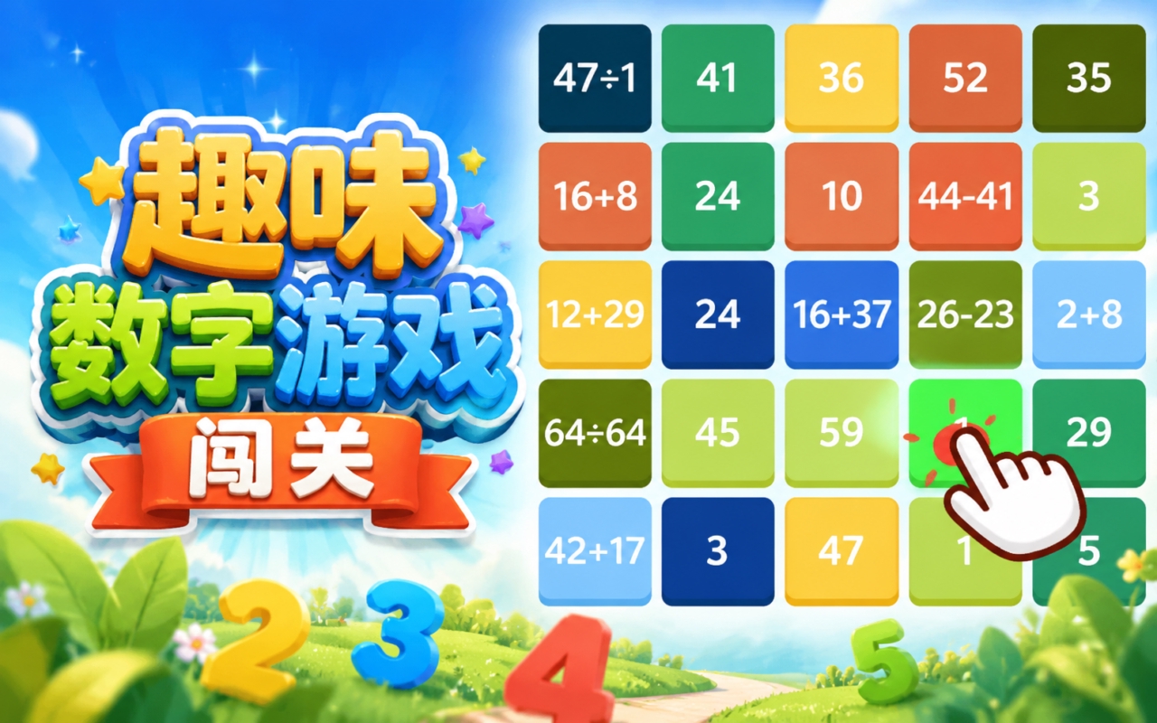 趣味数字游戏闯关