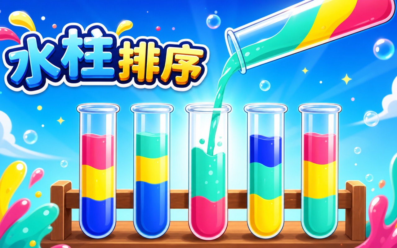 水柱排序