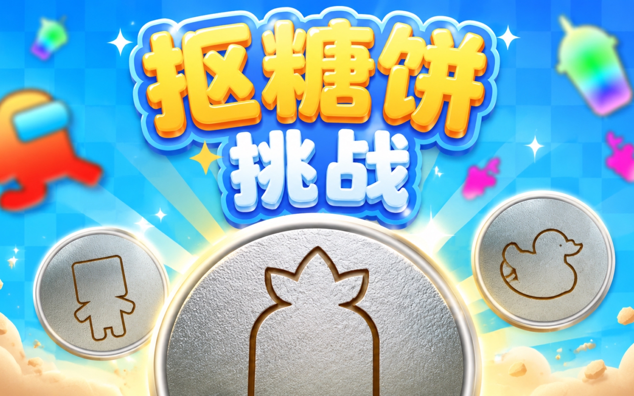 抠糖饼挑战