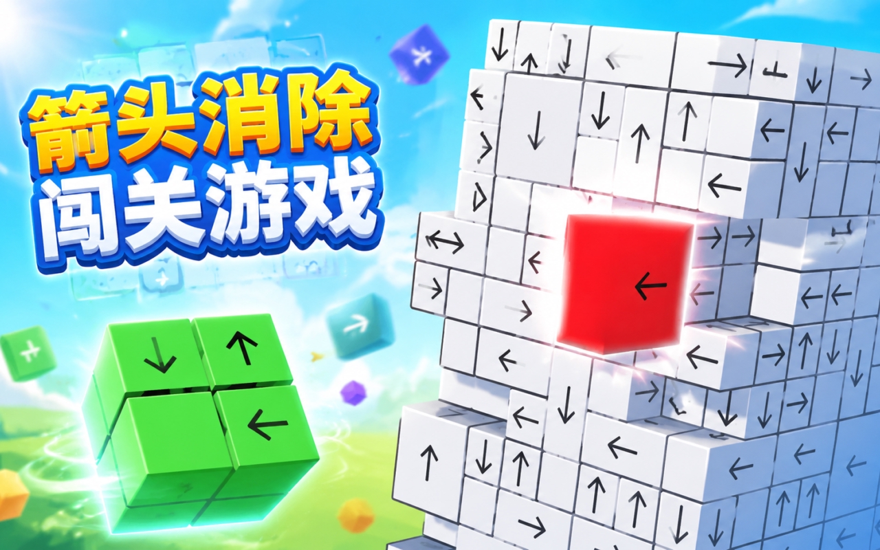 箭头消除闯关游戏