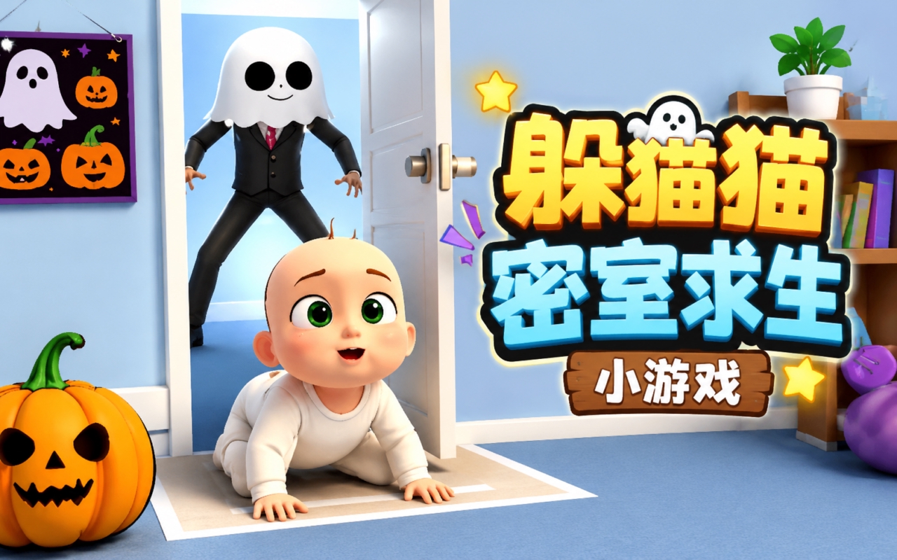 躲猫猫密室求生小游戏