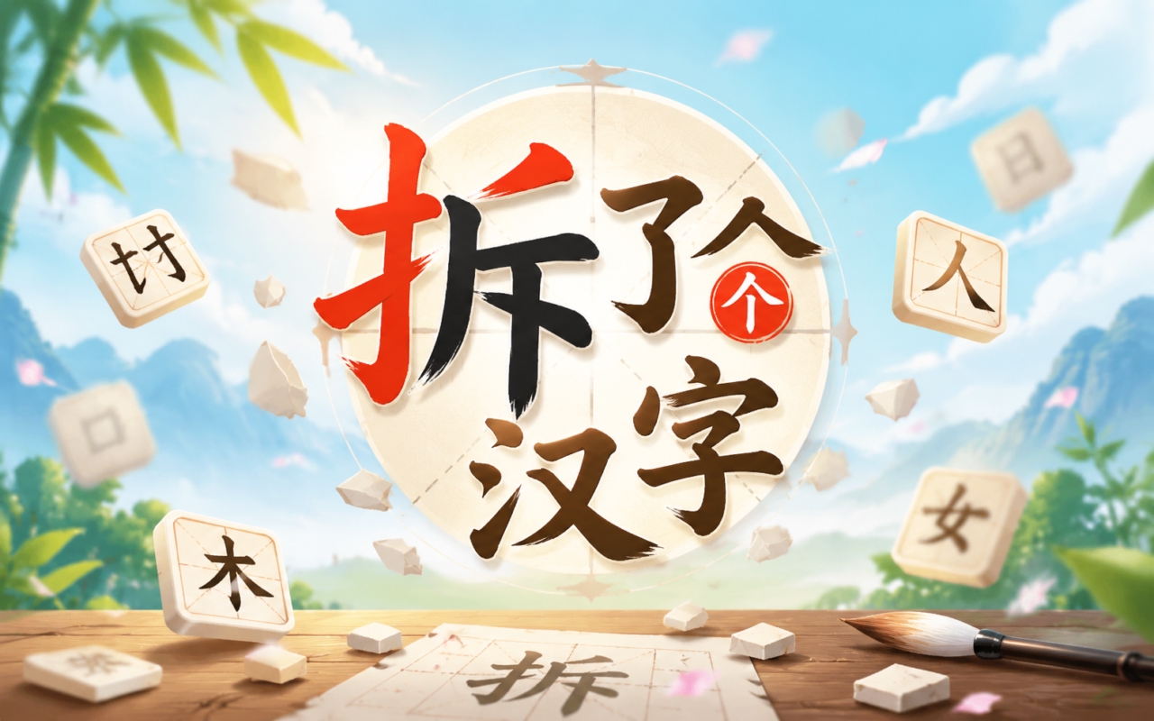 拆了个汉字
